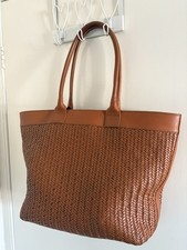 Boden tan woven - woven, leather