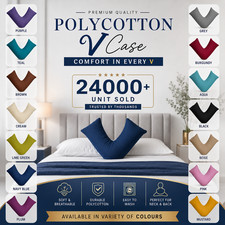 Back & Neck Support Polycotton