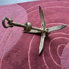 SAV Four Prong Grapnel Anchor 2.5 Kg Folding River Fishing Boat 4 tine