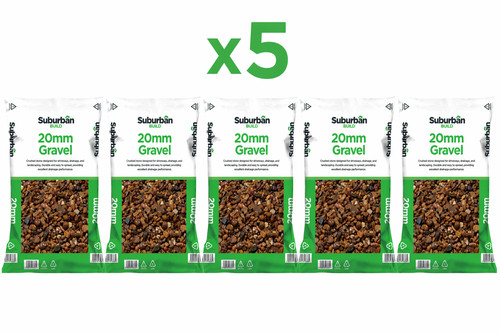 20mm pea shingle gravel - 20mm,