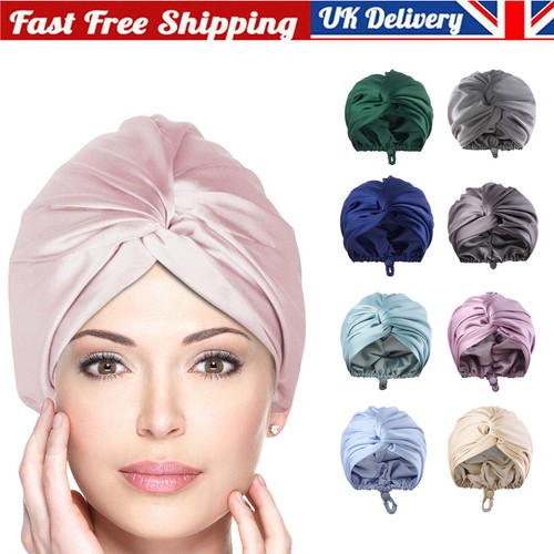 Mulberry silk turban bonnets - mulberry,