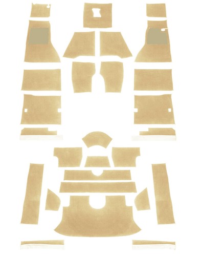 Compl carpet set - compl., jaguar