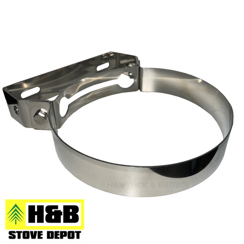 Stainless steel flue - stainless, wall