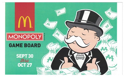 Mcdonald monopoly 2014 game - mcdonald's,