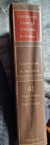 Halsbury law england - law,
