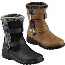 Ladies Snow Winter Boot Fur