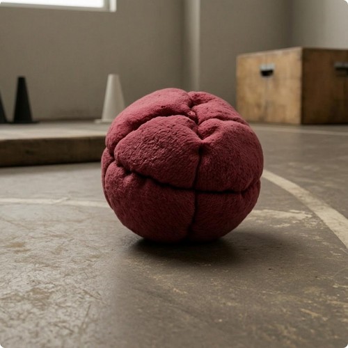 Knitted footbag ceramic - footbag, ceramic-filled