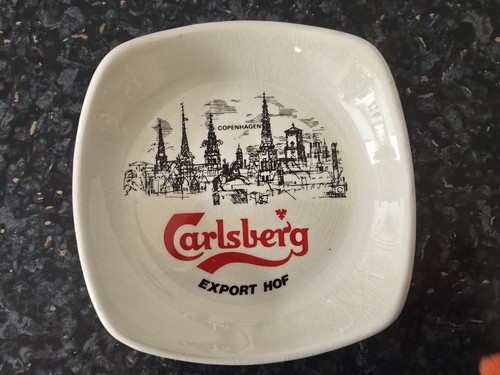 Vintage carlsberg ashtray - ashtray,
