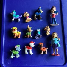 Paw Patrol Collectible Pup  & People Figures - Bundle of 12 - Good Condition