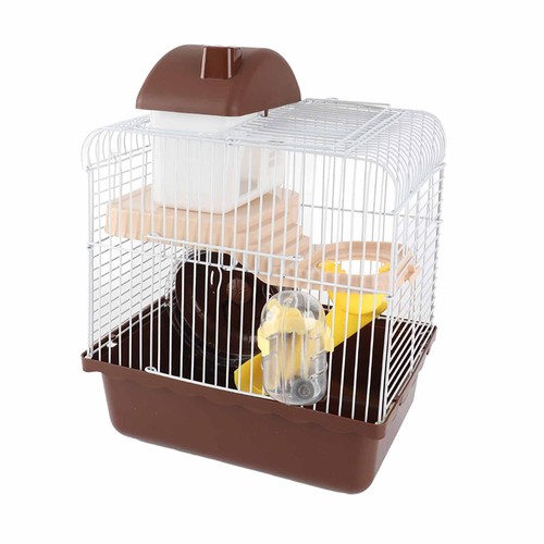 Spacious double level - double-level, hamster