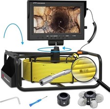 50M Pipe Camera with DVR, 9"