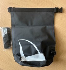 Dry Bag, Sailing Chandlery, Black, Unused, Small, with strap
