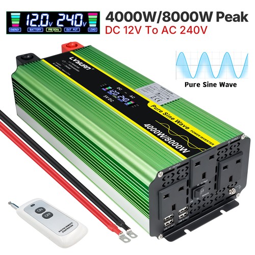 4000w 8000w peak pure sine - 4000w,