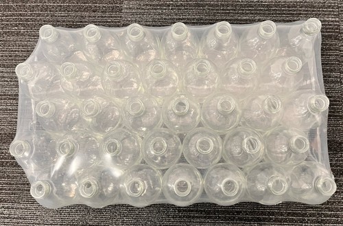 500ml clear glass - glass, 28mm