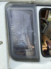 swift caravan  front window