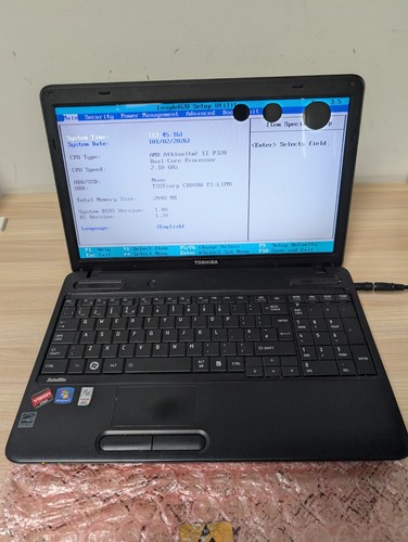 Toshiba satellite c650d 12j - toshiba,