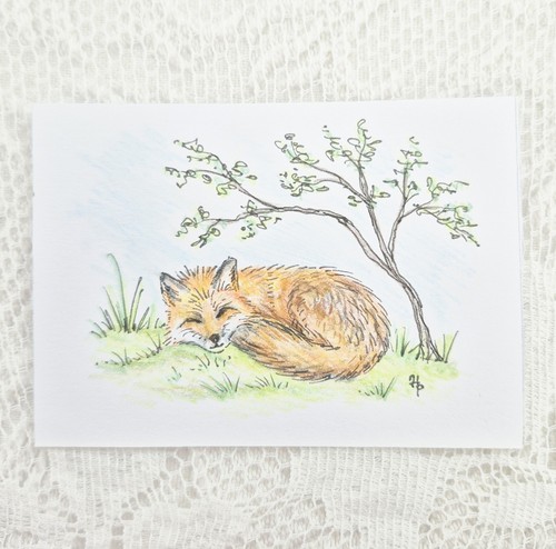 Original aceo nap time - ", time"