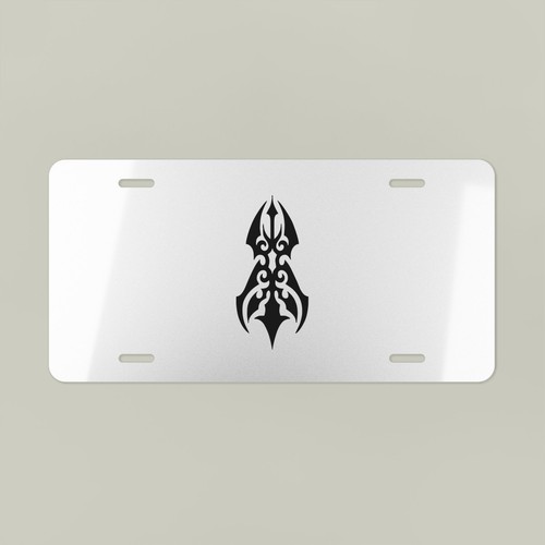 Tribal ornate spear - ornate,