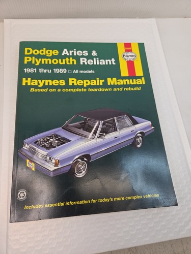 Haynes 723 dodge aries - haynes,