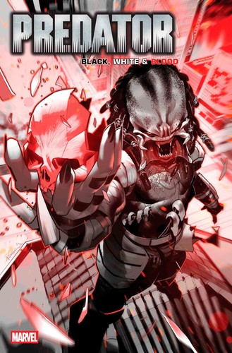 Predator black white blood - black, &