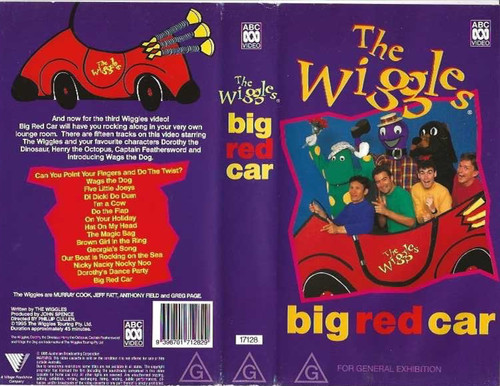 The wiggles big - , red