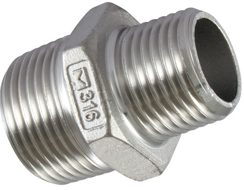 Bspt male - bspt, stainless