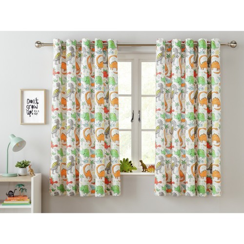 Pair lined dinosaur x54 - of, 66"x54"