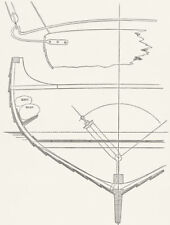 SCOTLAND. Clyde Sailing Boats. Ballast 1891 old antique vintage print picture