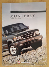 Vauxhall Monterey Brochure