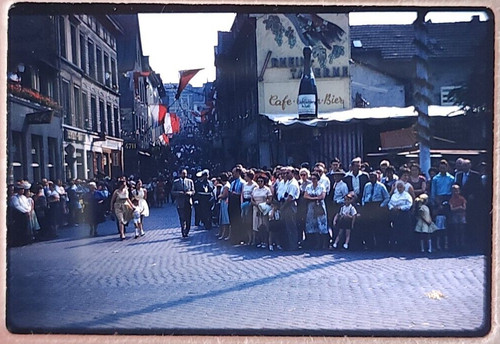 1950s bingen germany street - 1950s,