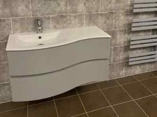 Wall Hung Bathroom Unit & Basin