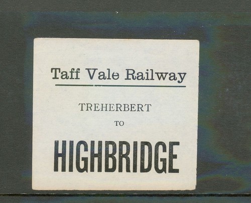 Taff vale railway - taff,