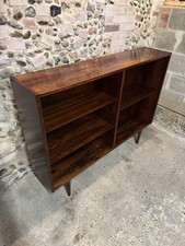 Vintage Mid-Century Danish Rosewood Display Shelf / Bookcase by Hundevad