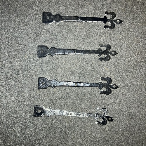 Cast iron door hinges - iron,