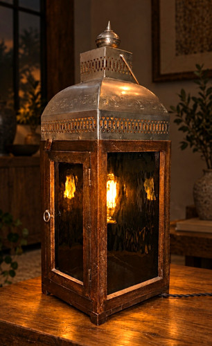 Large vintage style wooden - large,