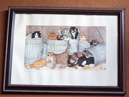 Linda jane smith cats print - linda,