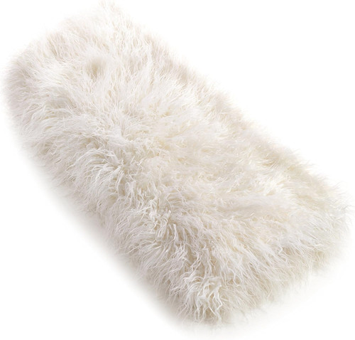 Cozy faux mongolian fur throw - fur,