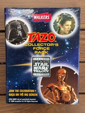 Walkers Tazo Star Wars Collector's Force Pack Completed Set Excellent Condition