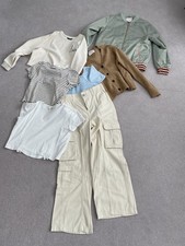 Girls 7 Piece Mix & Match Clothes Bundle Age 11-12 Yrs Zara Girls H&M Primark 