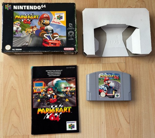 Nintendo n64 mario kart 64 - 64,