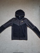 Nike Grey and Black Tech Fleece Size Small