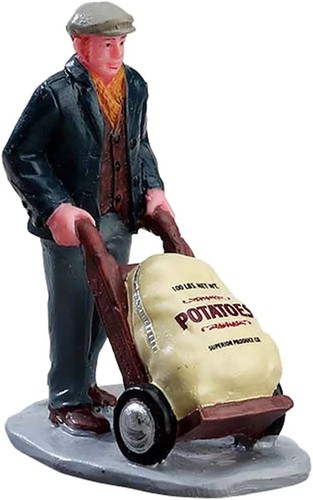 Lemax market worker 32118 - market, #32118