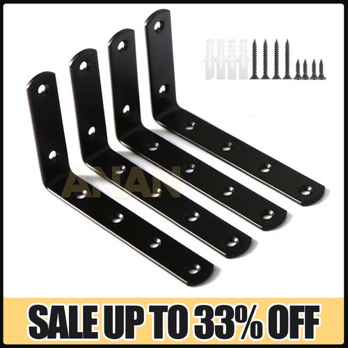 4pcs metal corner braces - metal,