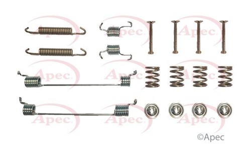 Apec rear brake shoe fitting - rear,