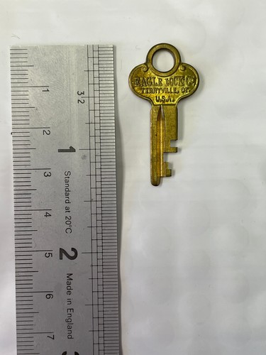 Vintage eagle lock key a54g1 - key, #a54g1