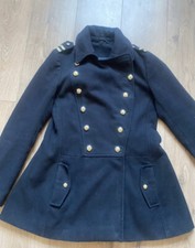 womens topshop coat size 10