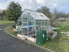 Greenhouse Aluminium 6ft x 8ft