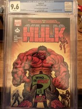Red Hulk #1 (Hero Initiative/Atomic Comics edition)  RARE!!! 9.6 CGC