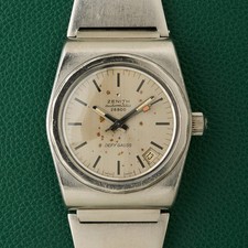 Zenith Defy Gauss Ref. A7686 Vintage Silver Dial Lobster Bracelet