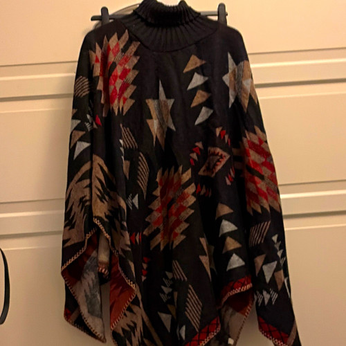 Black aztec geometric - aztec,